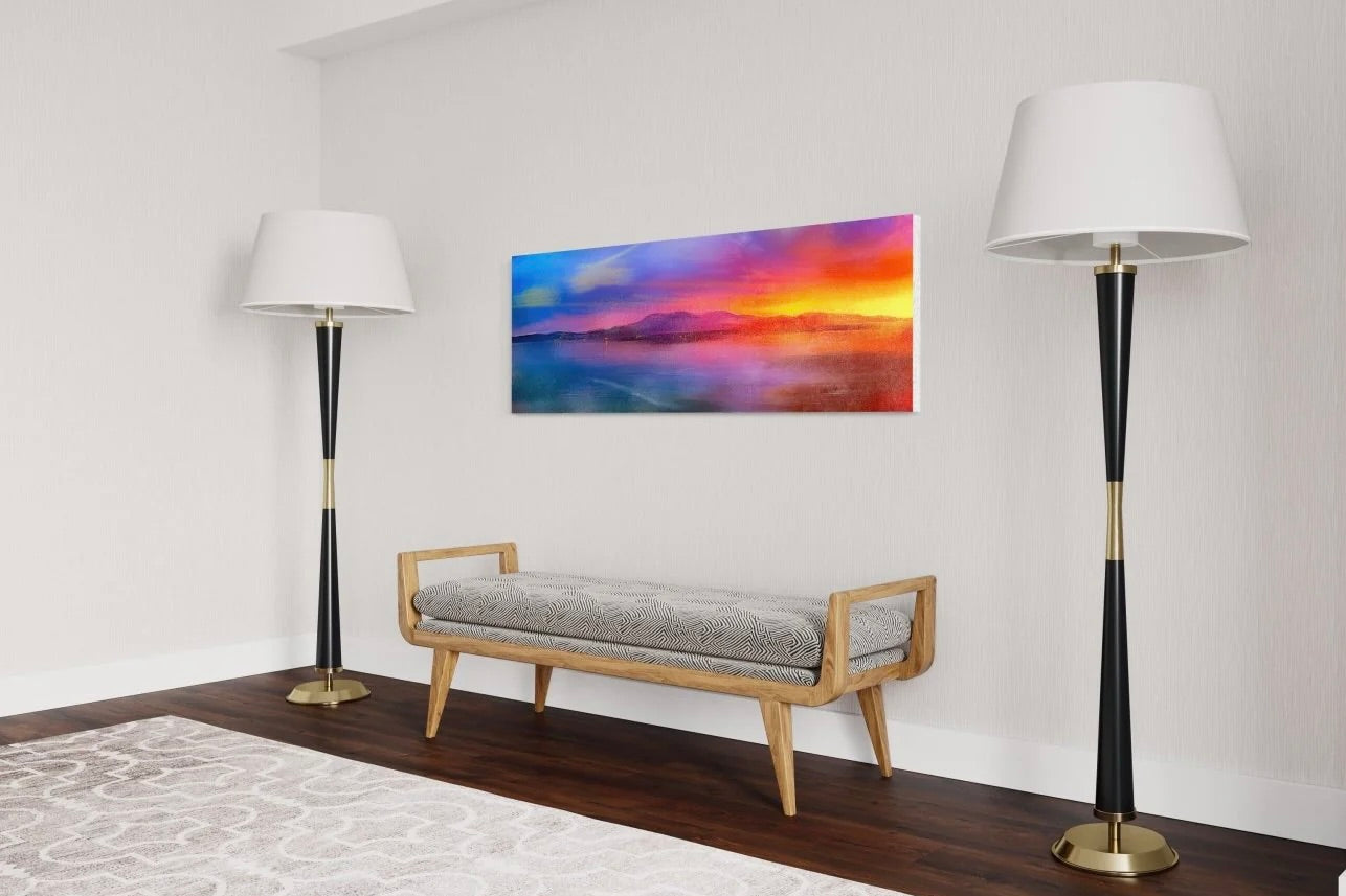 An Art Journal From Scotland-Immerse Yourself in Scotland's Grandeur: Discover the Captivating Panoramic Art of Hunter Scottish Artist