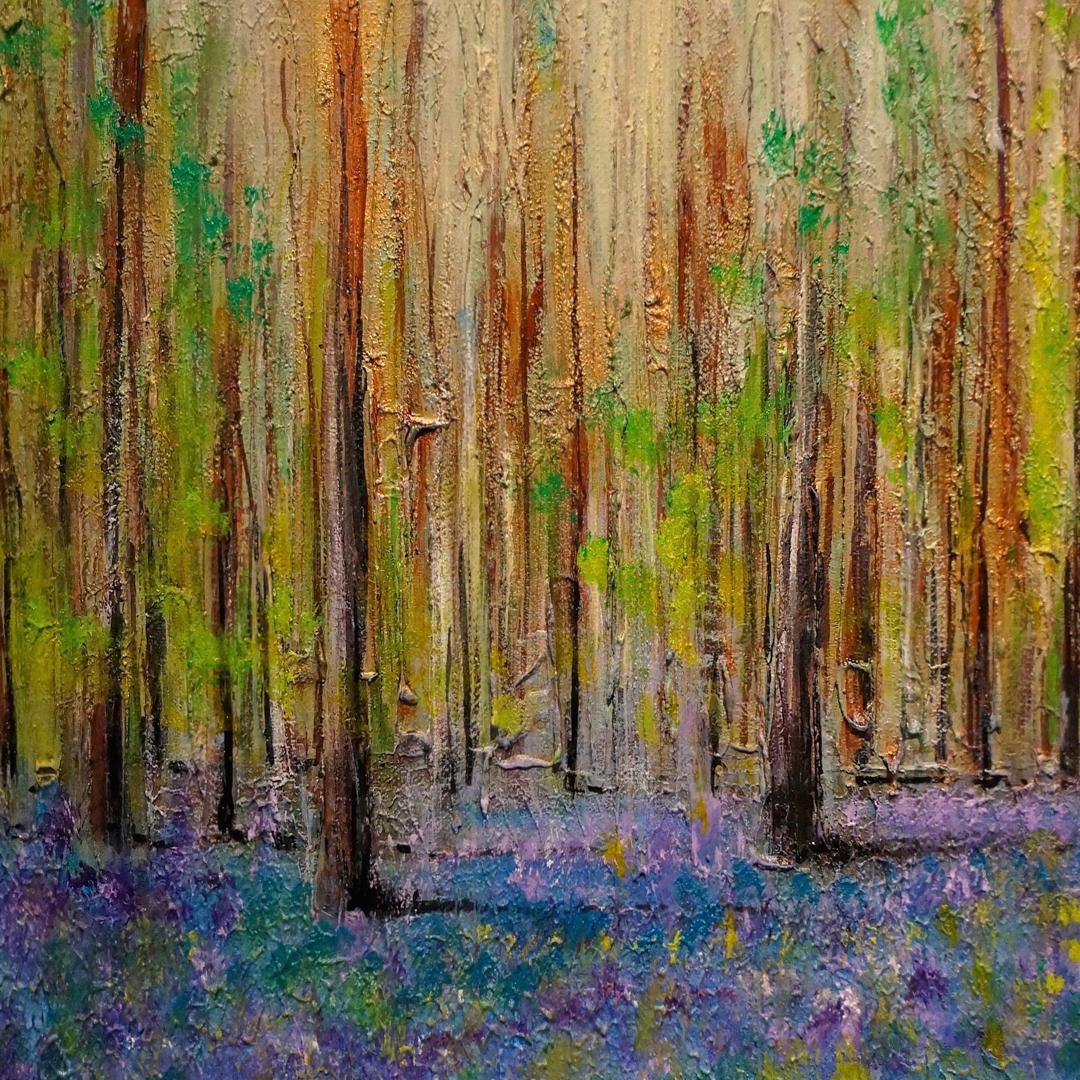 Scottish Paintings - ' Highland Bluebells '