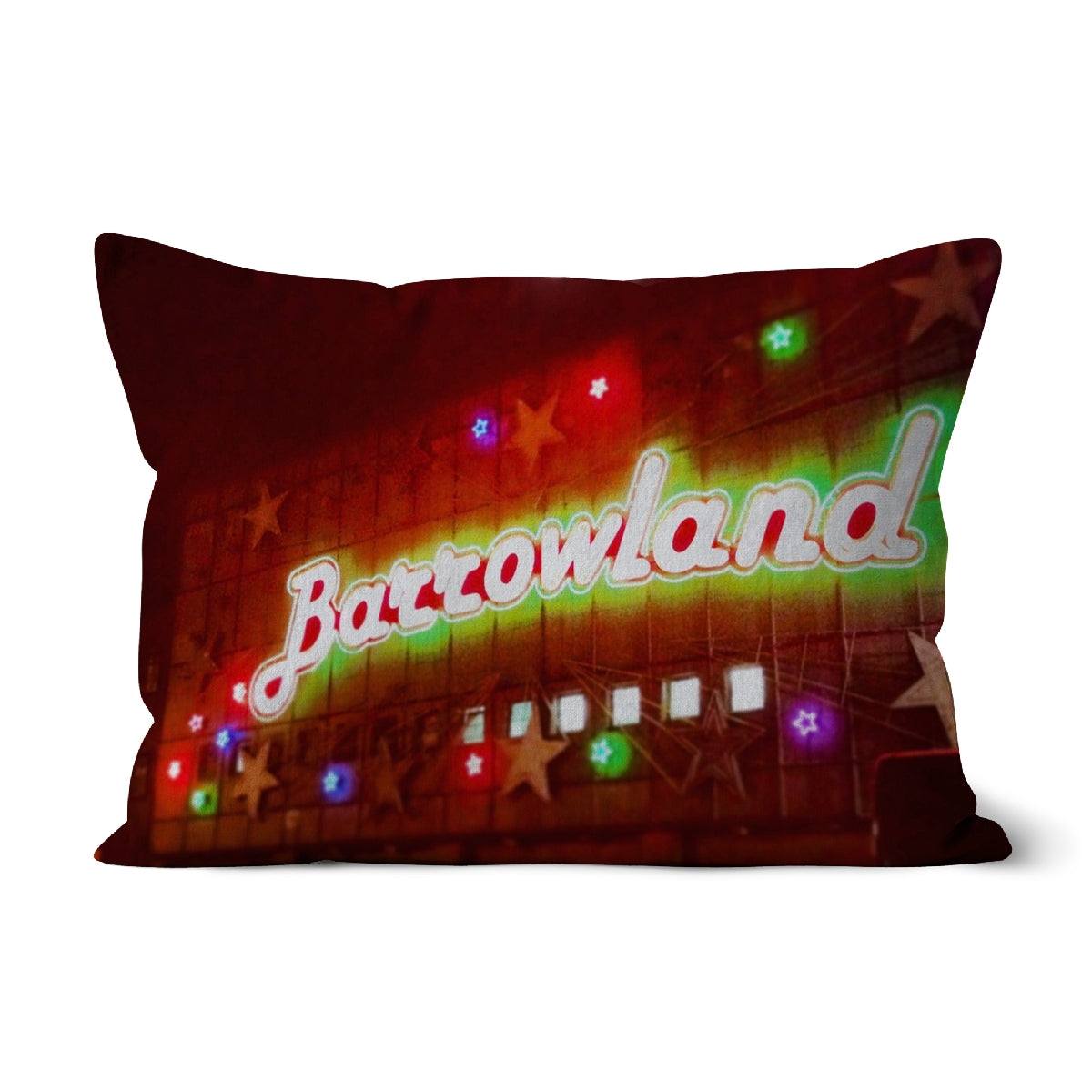 A Neon Glasgow Barrowlands Cushion | Scottish Art Gifts