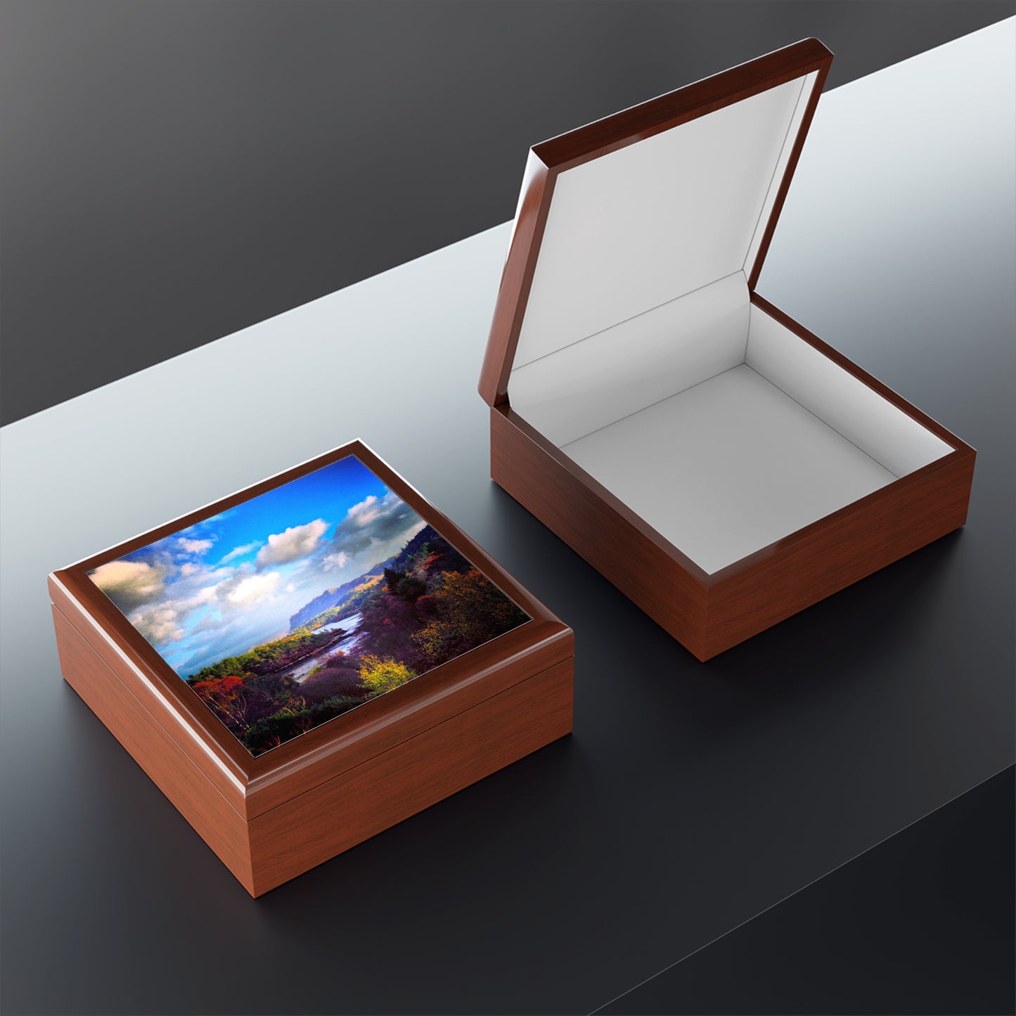 Plockton Jewellery Box | Scottish Art Gifts
