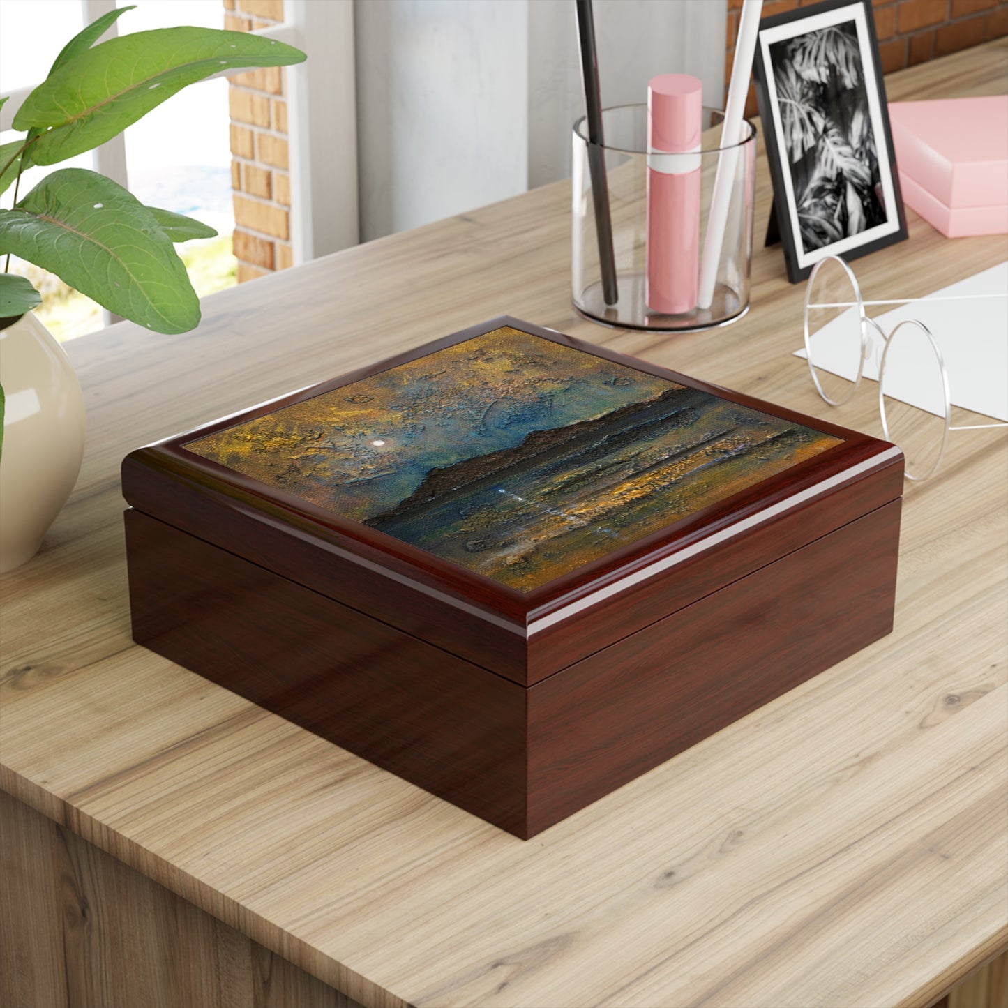 Arran Moonlight Jewellery Box | Scottish Art Gifts