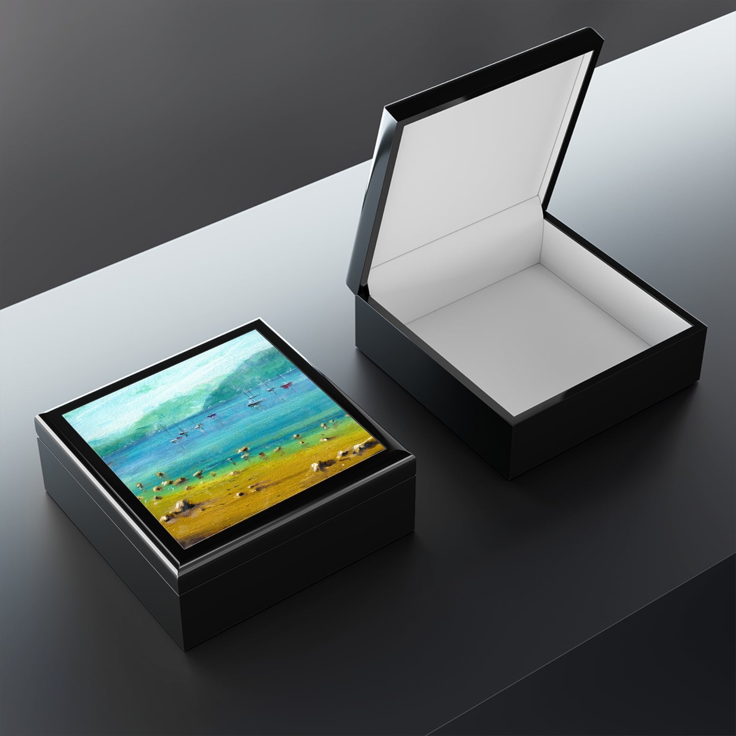 Clyde Summers Day Jewellery Box | Scottish Art Gifts