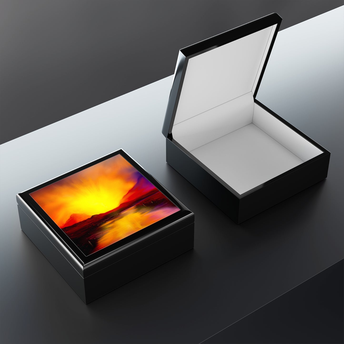 Skye Sunset | Jewellery Box | Scotland | Scottish Art Gifts
