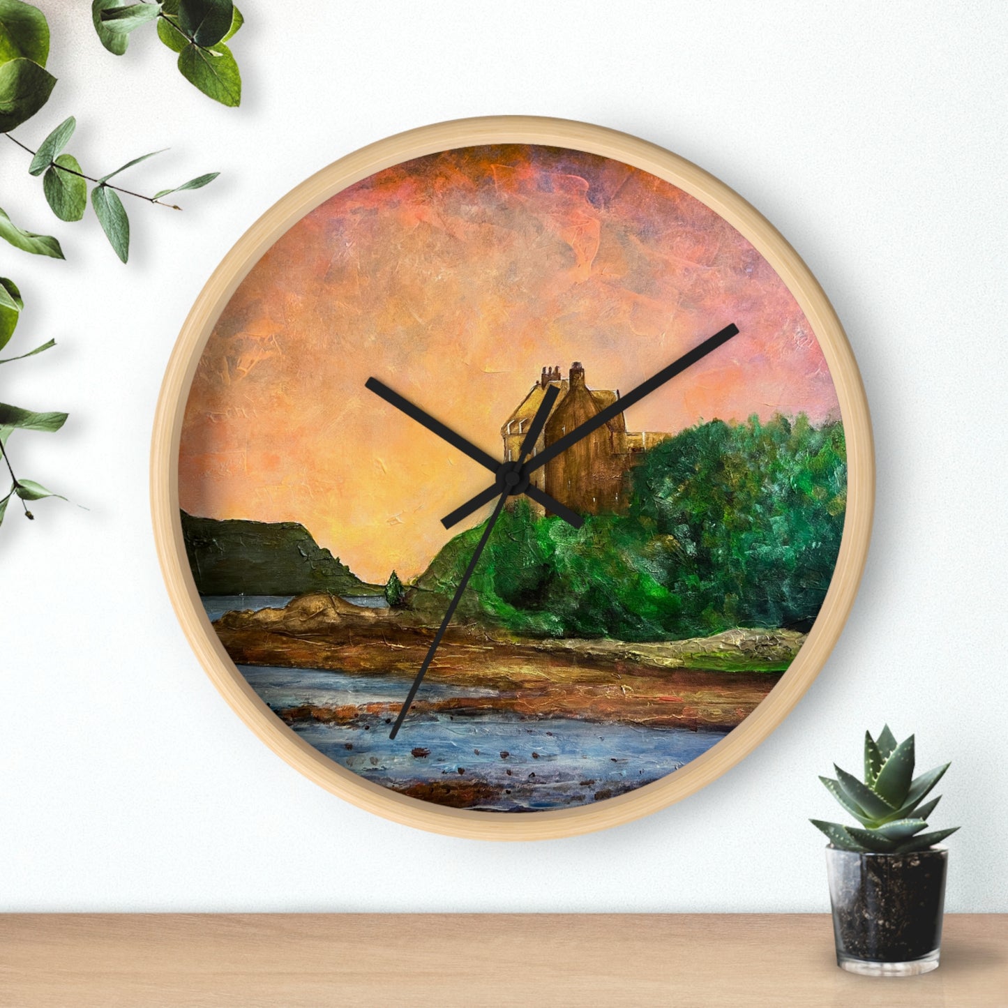 Duntrune Castle Wall Clock