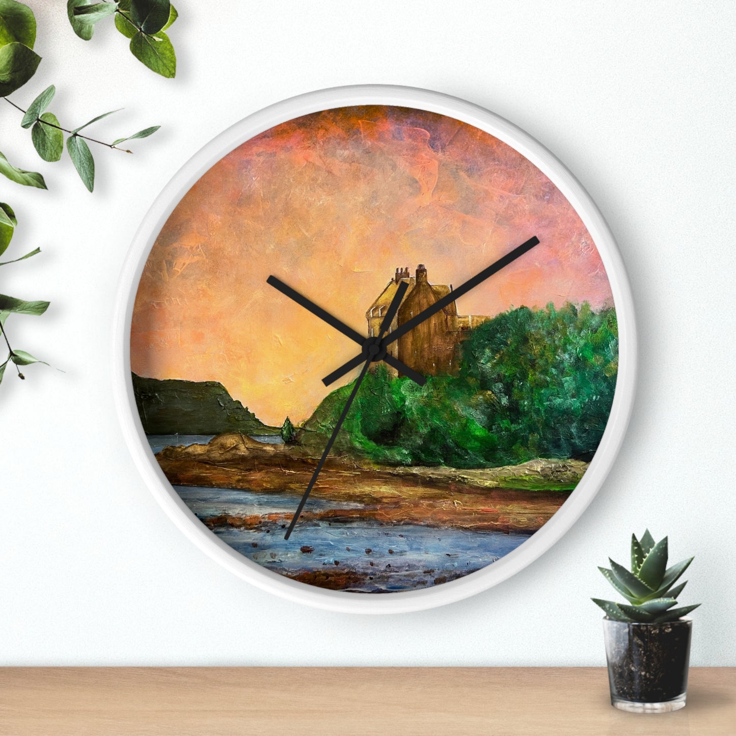 Duntrune Castle Wall Clock