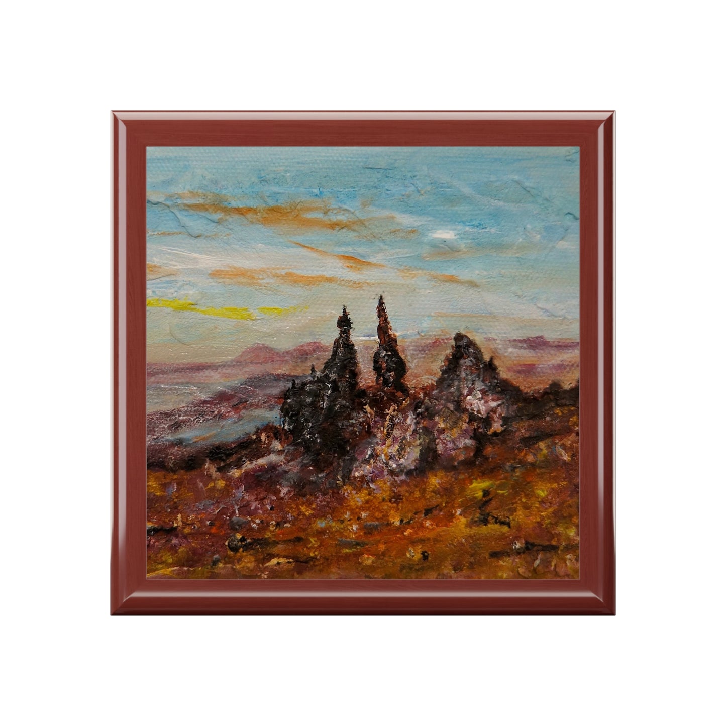 The Old Man Of Storr Skye | Jewellery Box | Scotland | Scottish Art Gifts