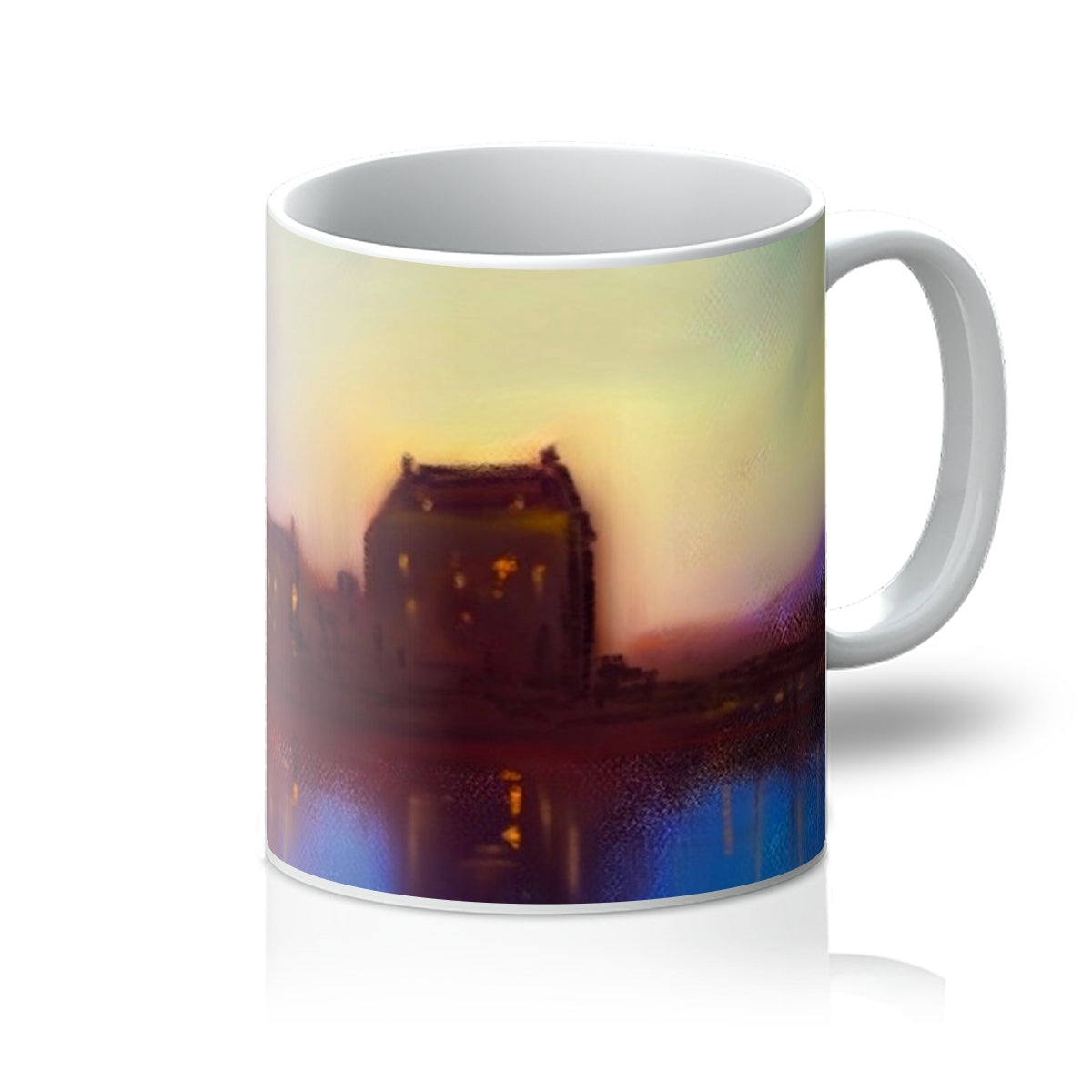 Eilean Donan Castle Sunset Mug | Scottish Art Gifts