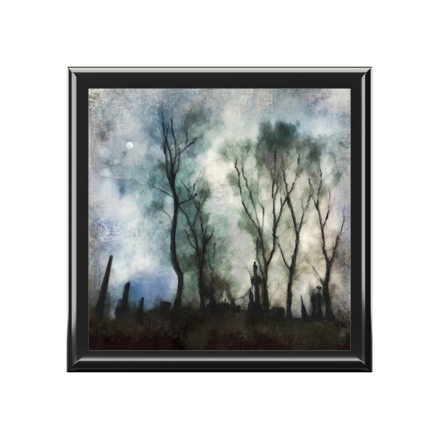 Glasgow Necropolis Moonight Jewellery Box | Scottish Art Gifts