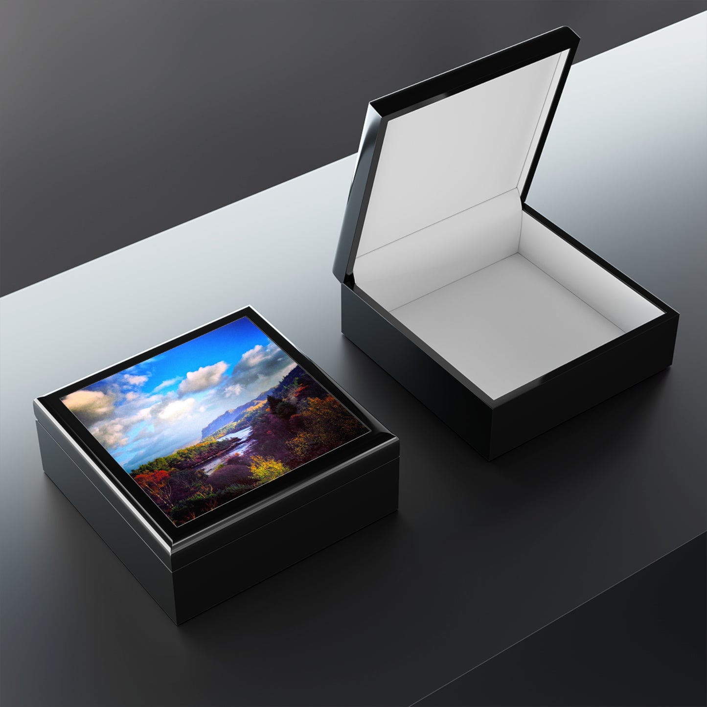 Plockton Jewellery Box | Scottish Art Gifts