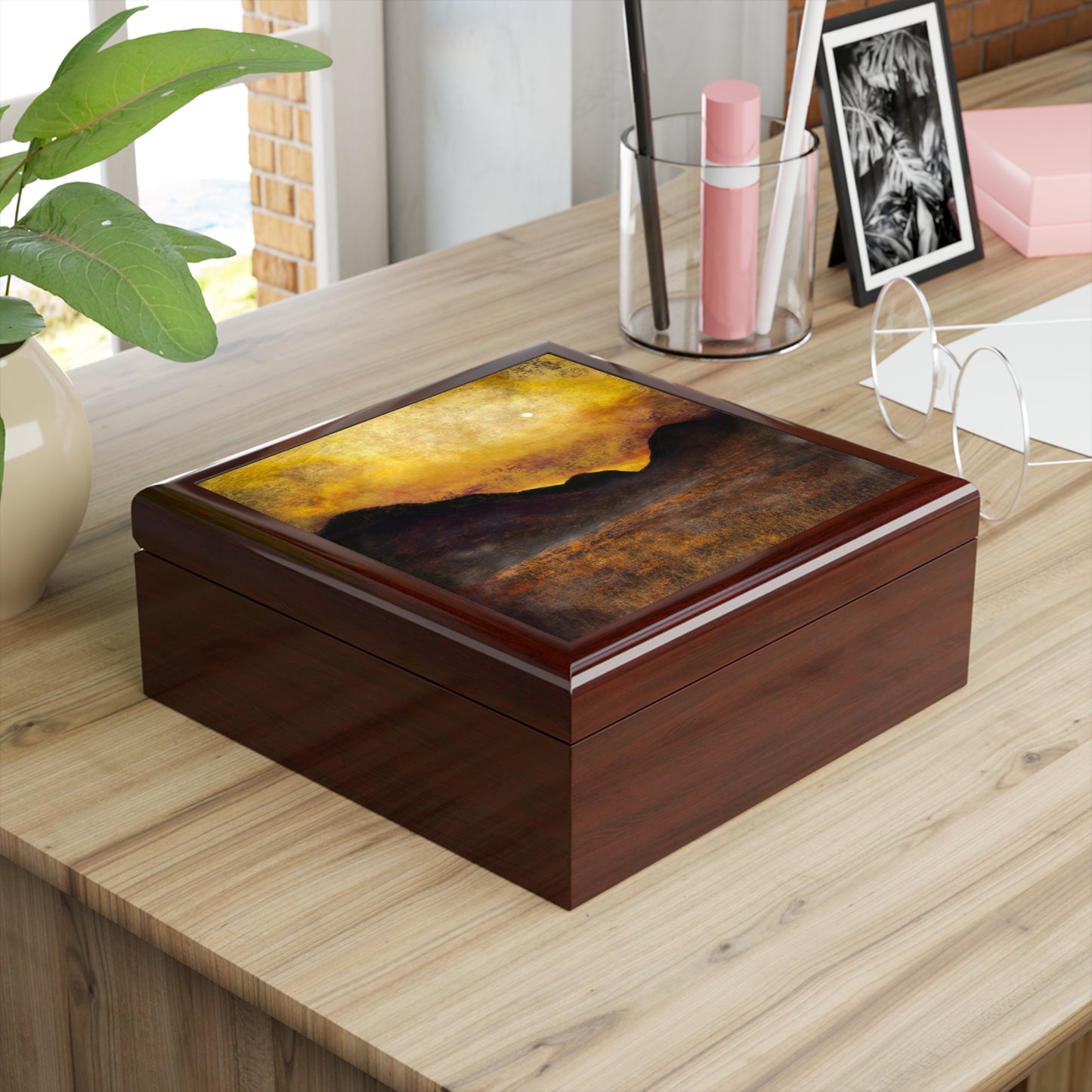 Glencoe Moonlight | Jewellery Box | Scotland | Scottish Art Gifts