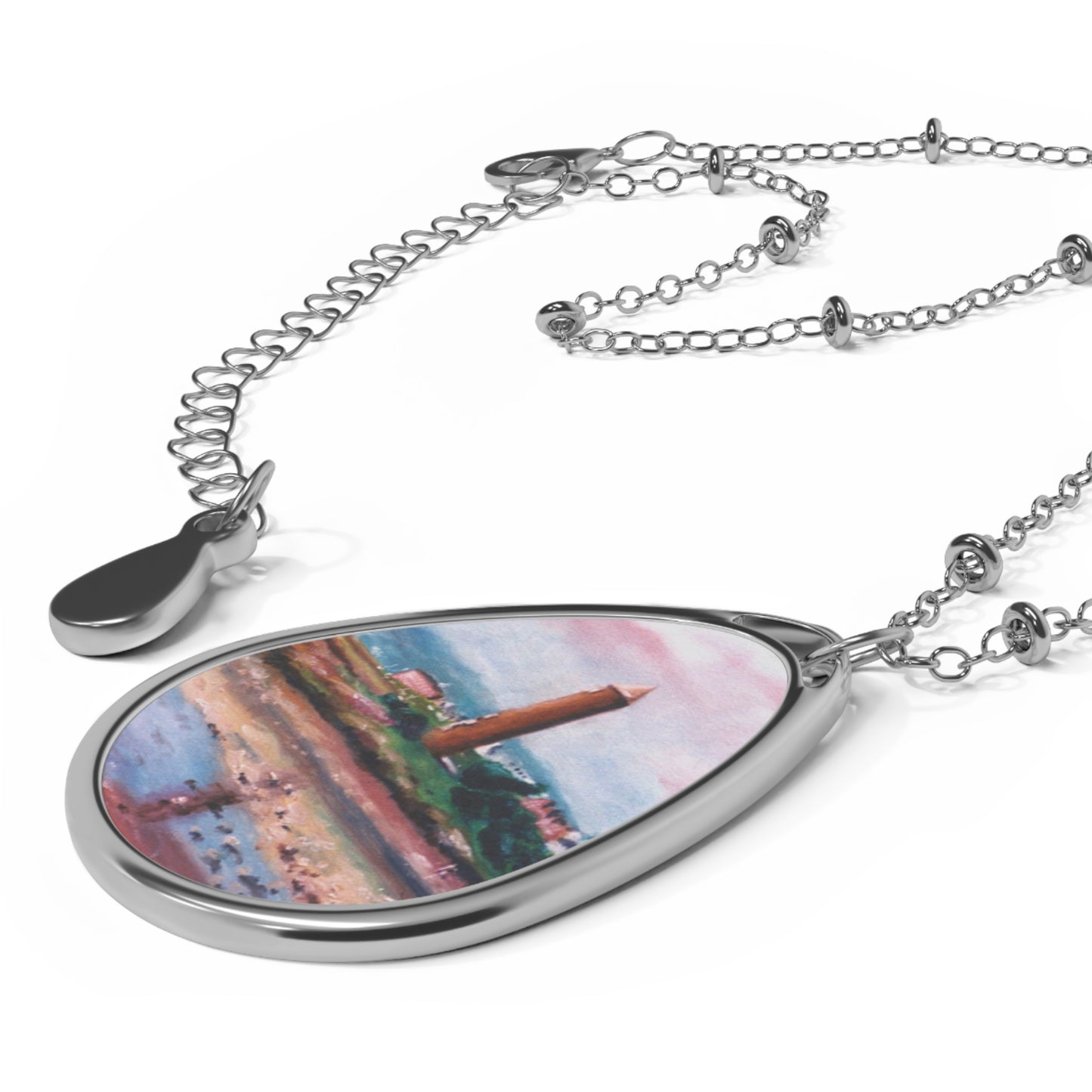 Pencil Point Largs Necklace | Scottish Art Gifts