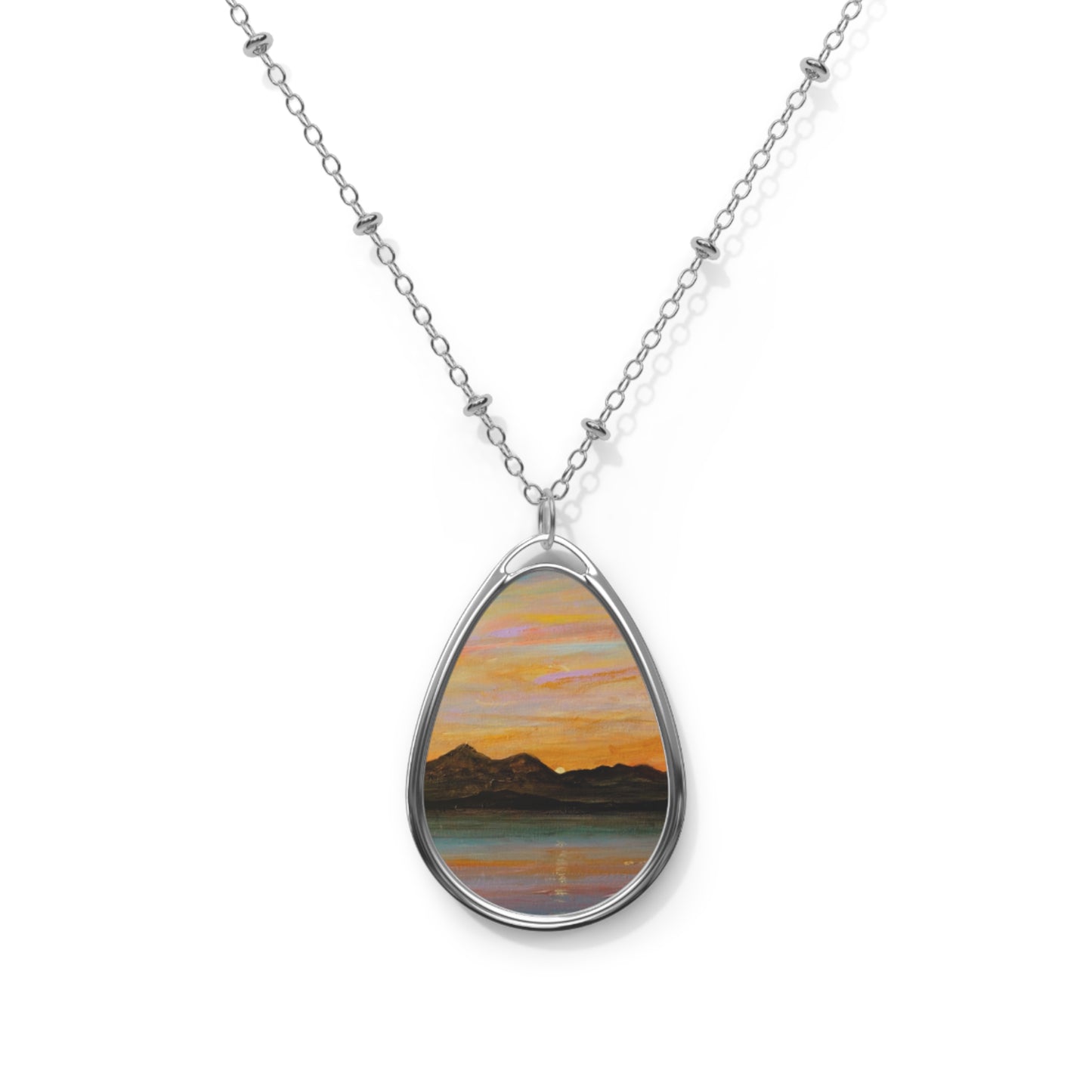 Sleeping Warrior Arran Necklace | Scottish Art Gifts