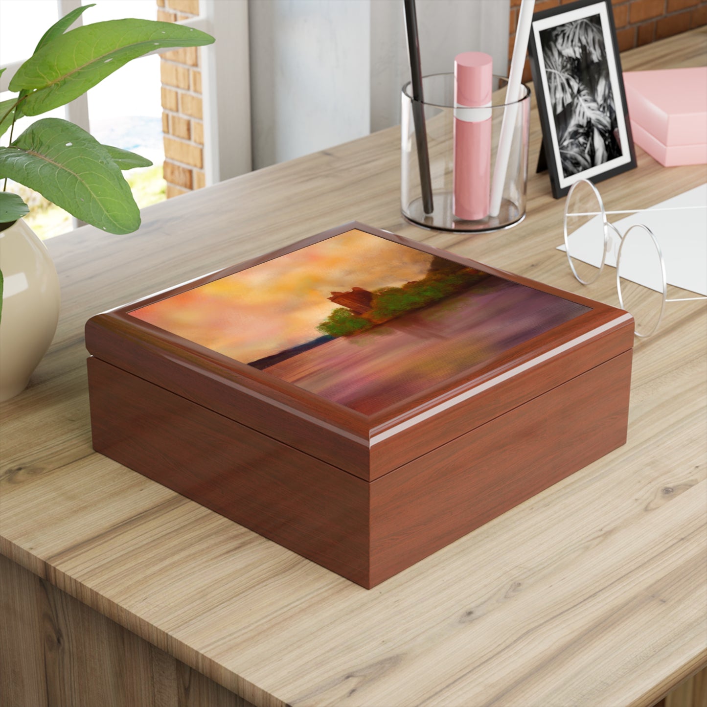 Urquhart Castle | Jewellery Box | Scotland | Scottish Art Gifts