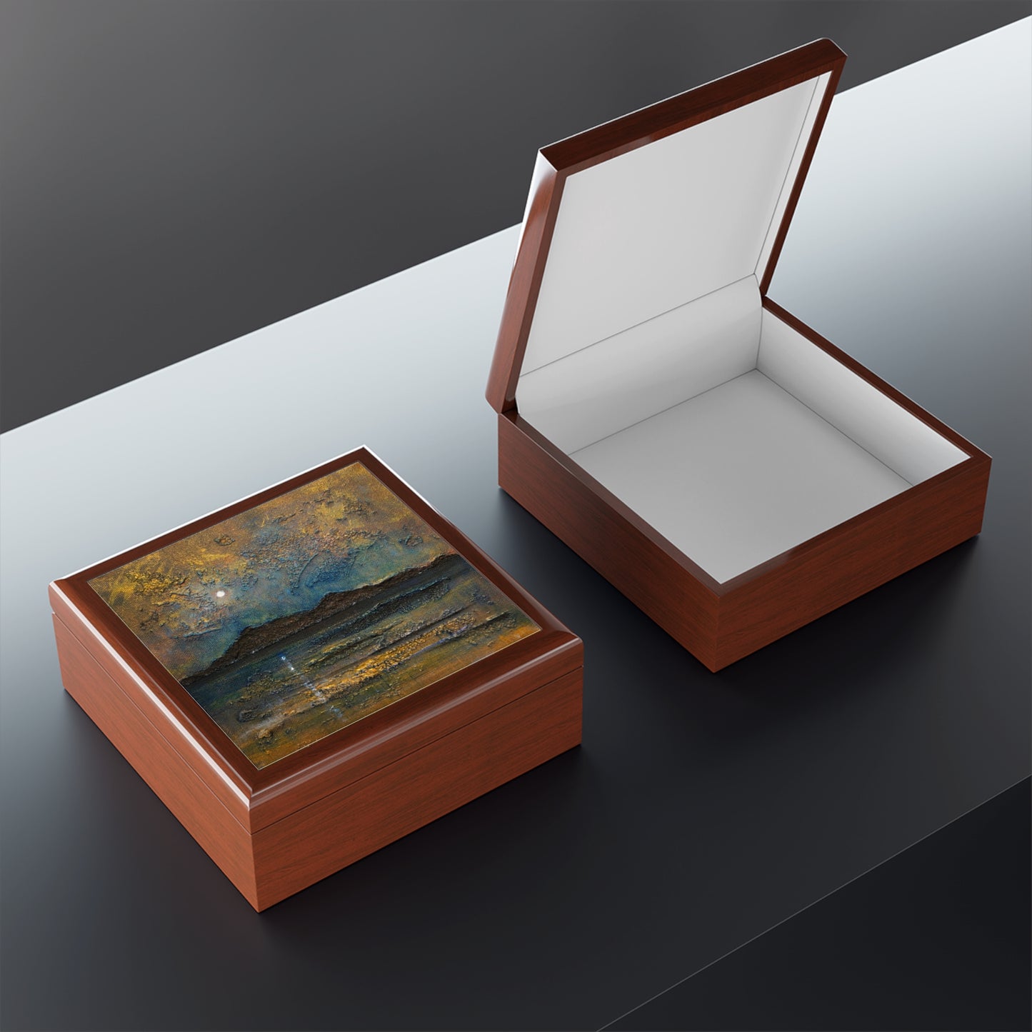 Arran Moonlight Jewellery Box | Scottish Art Gifts