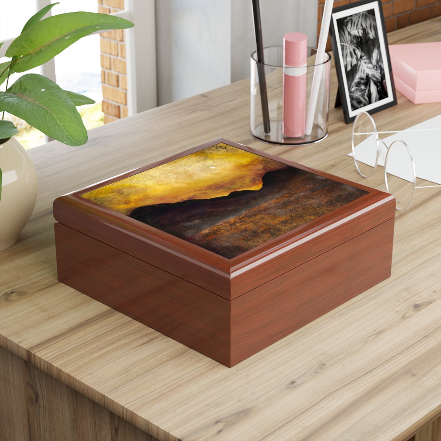 Glencoe Moonlight | Jewellery Box | Scotland | Scottish Art Gifts
