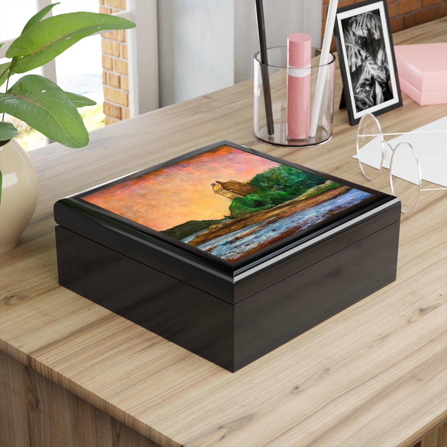 Duntrune Castle Jewellery Box | Scottish Art Gifts