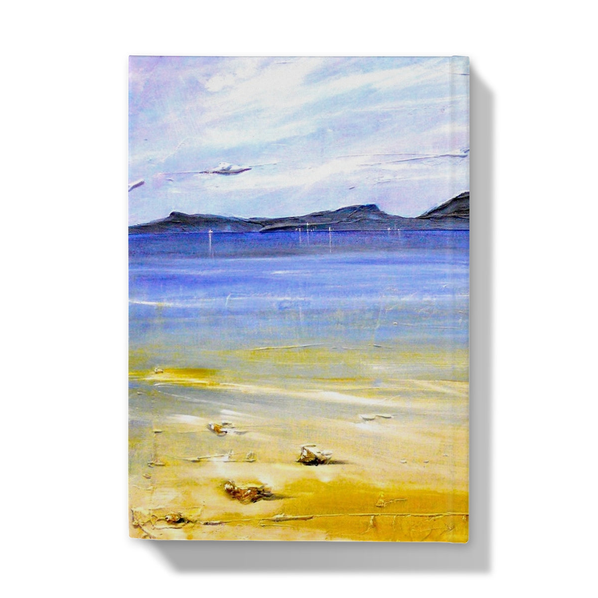 Camusdarach Beach Arisaig Hardback Journal | Scottish Art Gifts