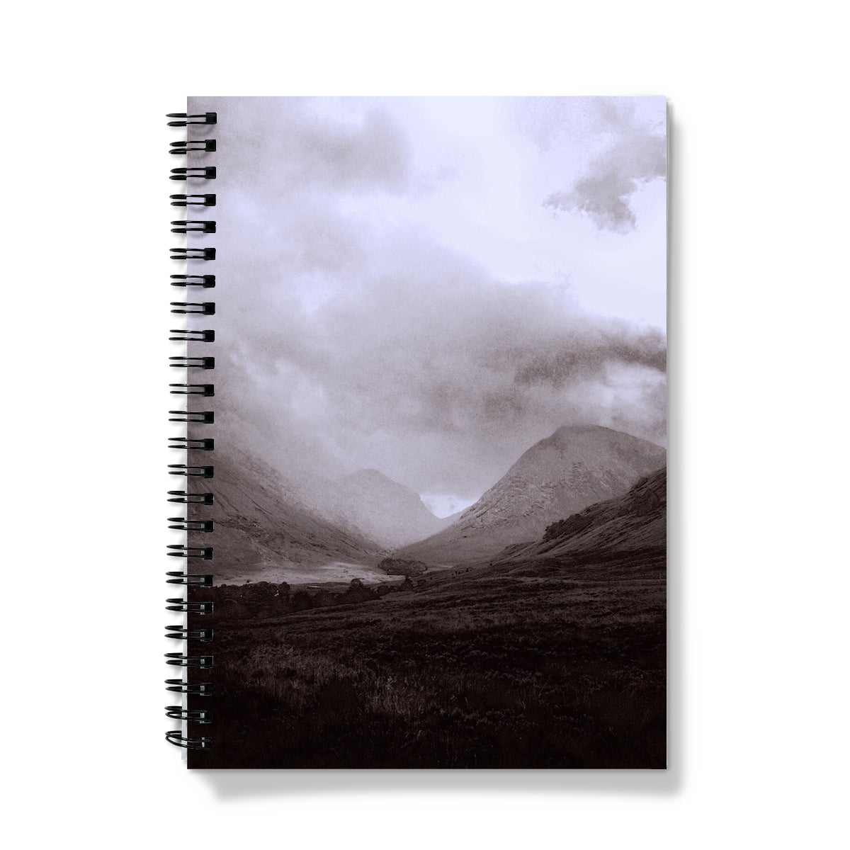 Glencoe Mist Notebook | Scottish Art Gifts