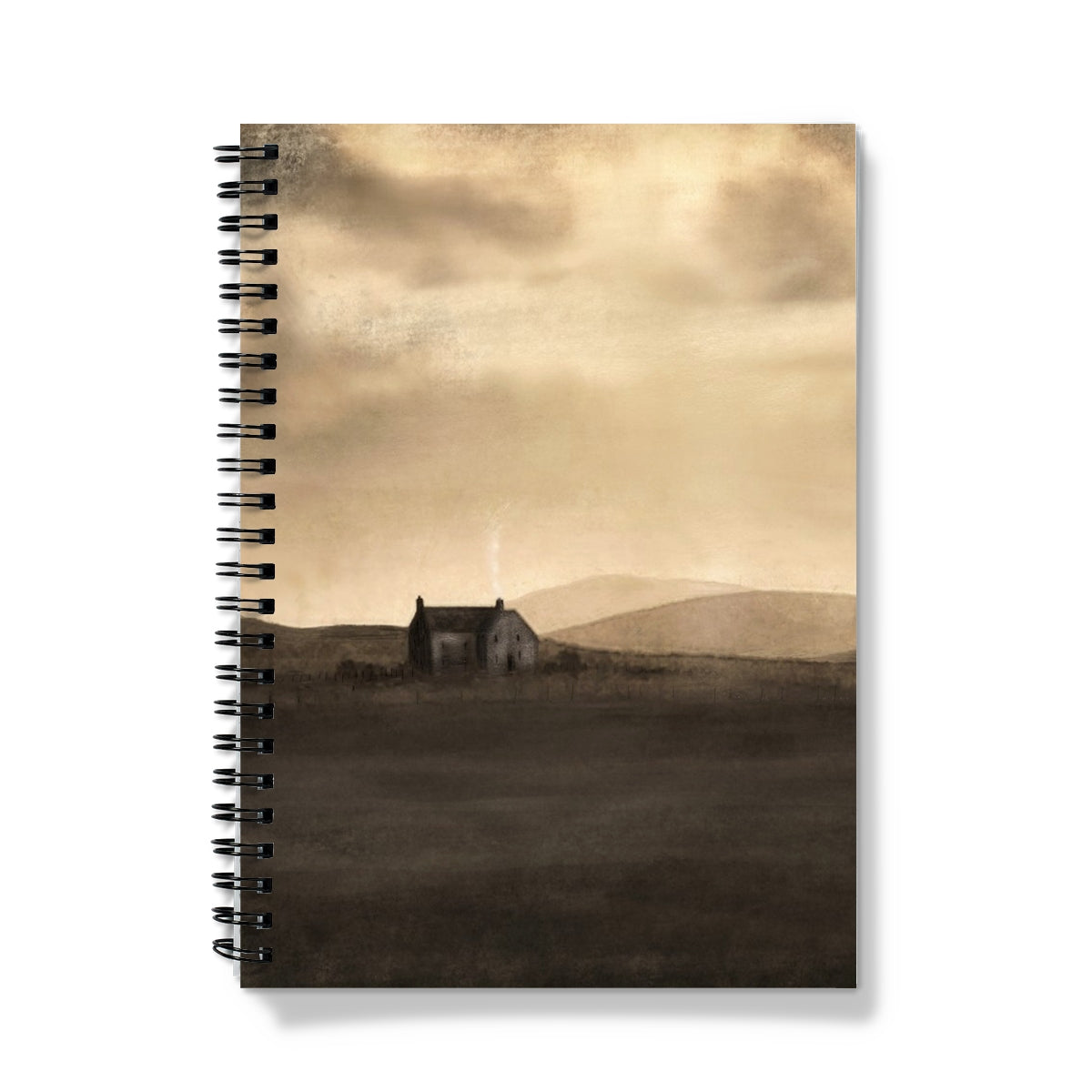 A Moonlit Croft Notebook | Scottish Art Gifts