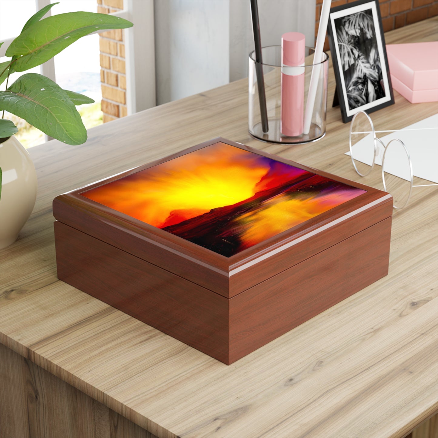Skye Sunset | Jewellery Box | Scotland | Scottish Art Gifts