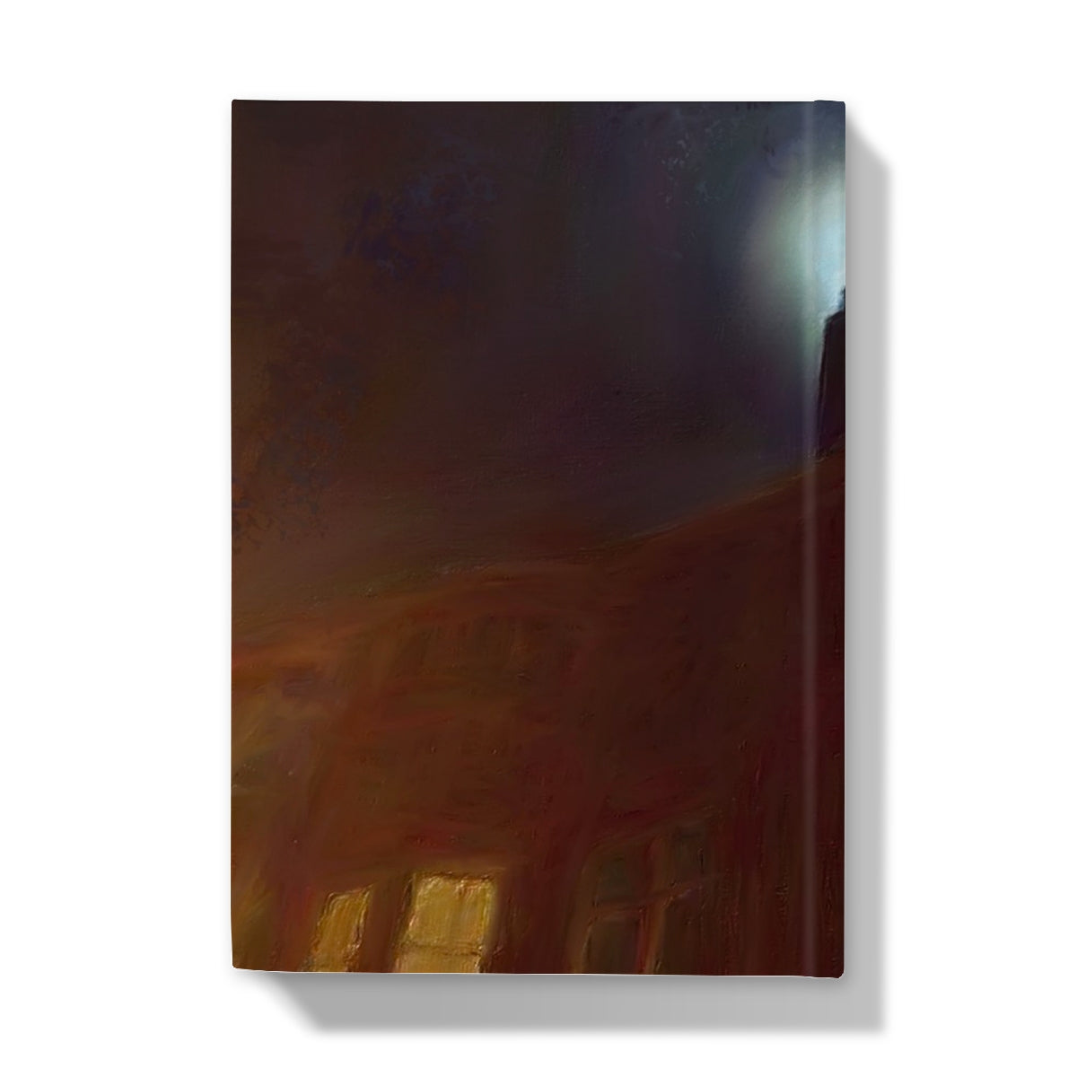 A Moonlit Tenement Hardback Journal | Scottish Art Gifts