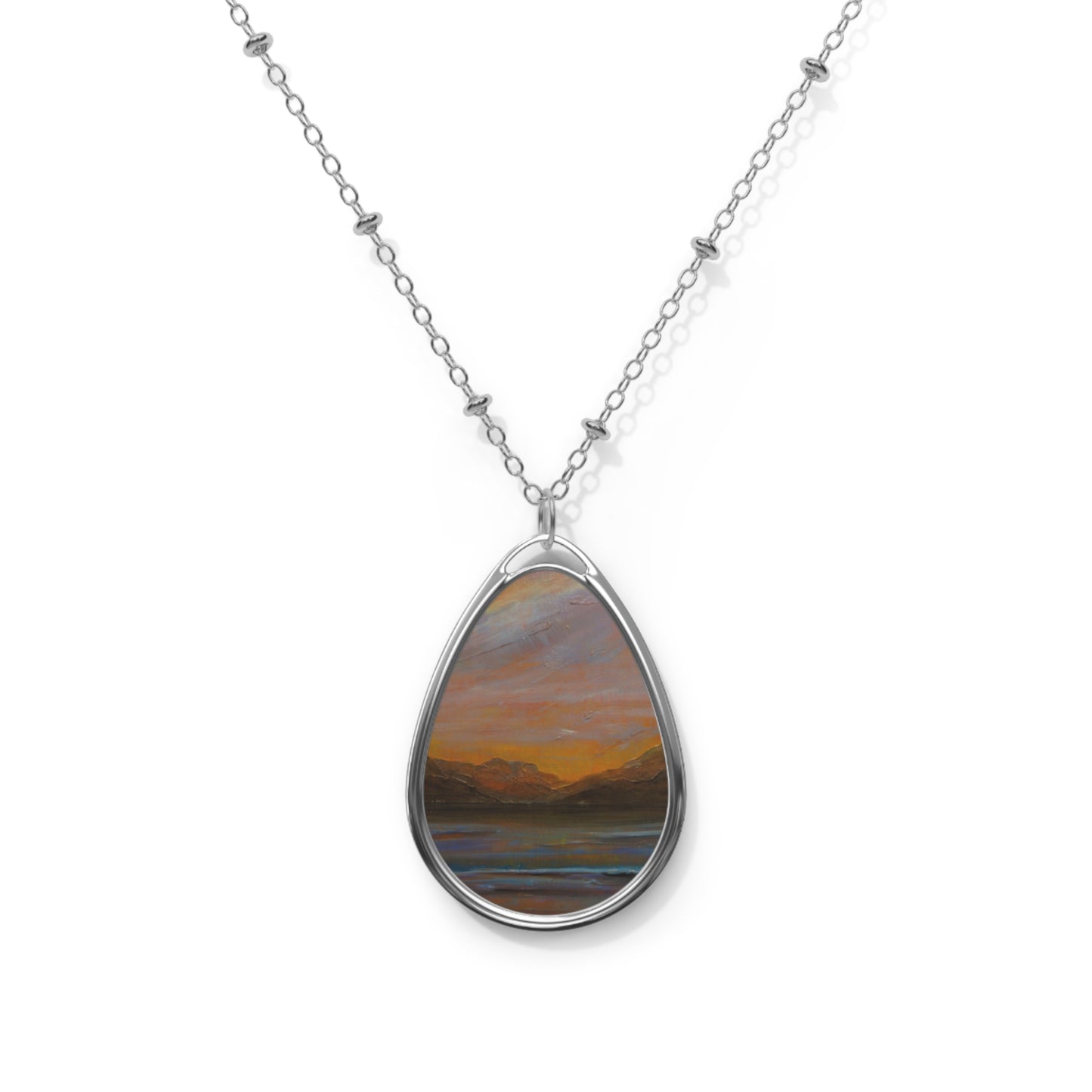 Loch Lomond Dawn Necklace | Scottish Art Gifts