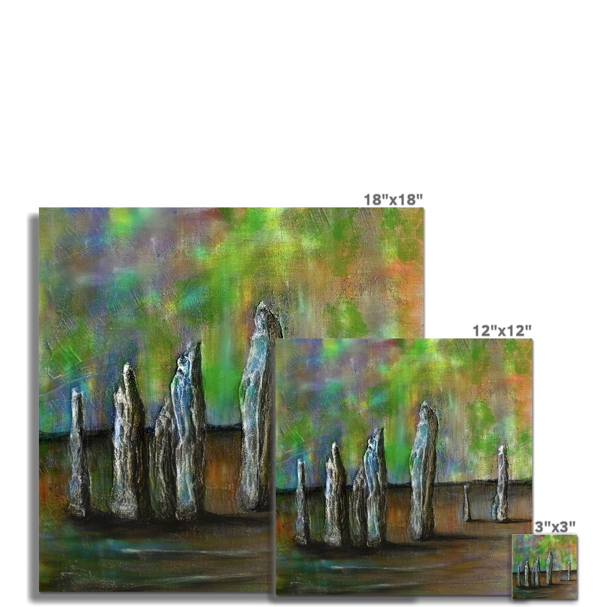 Callanish Northern Lights Lewis C-Type Print | Scottish Art Gifts