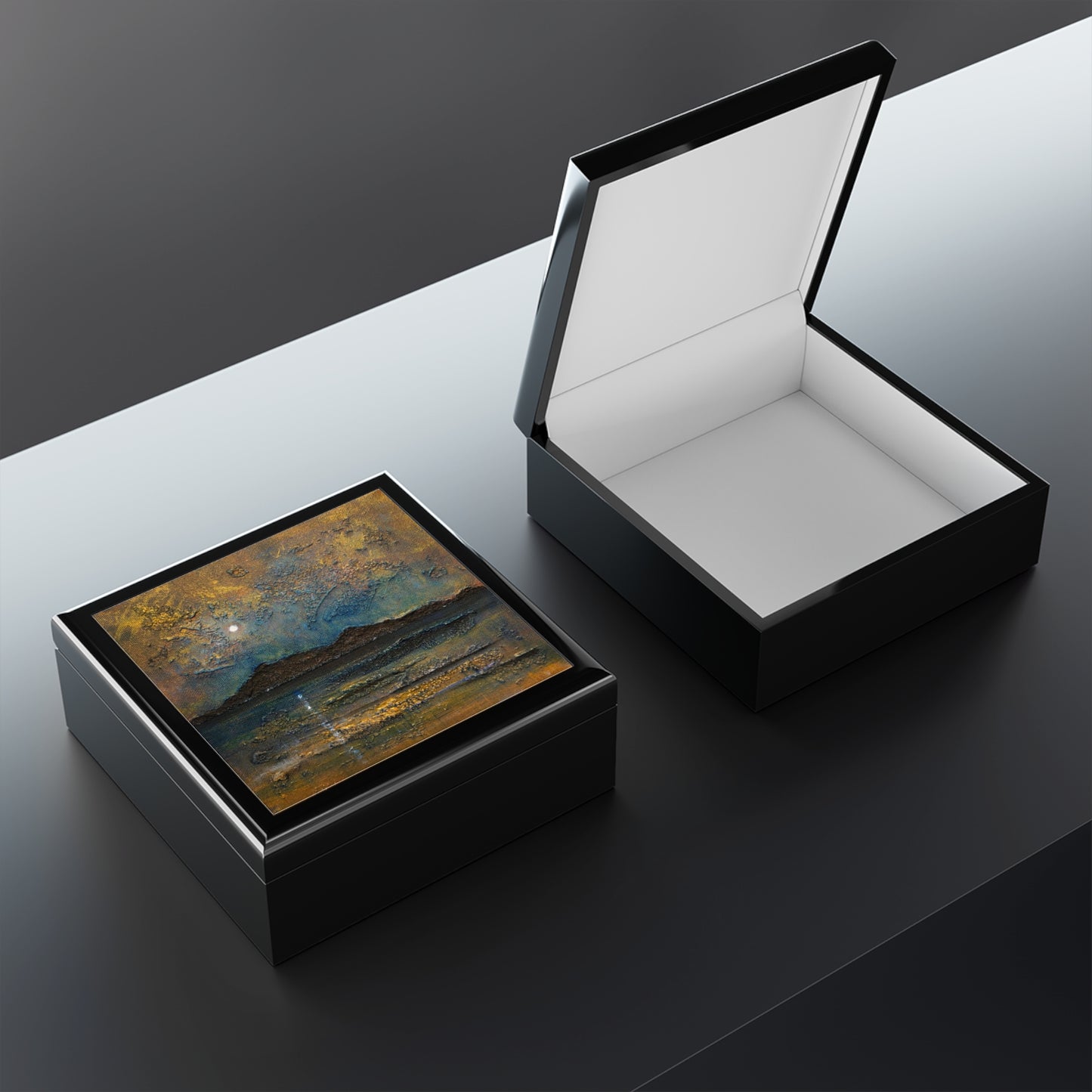 Arran Moonlight Jewellery Box | Scottish Art Gifts