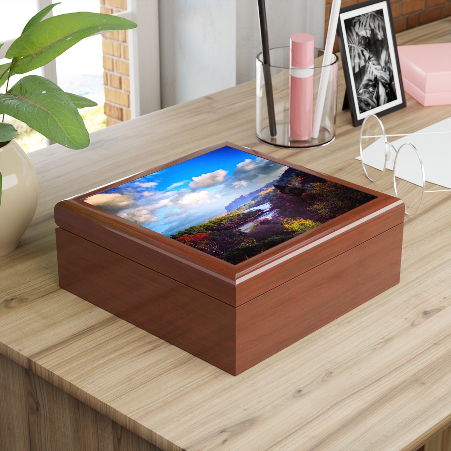 Plockton Jewellery Box | Scottish Art Gifts