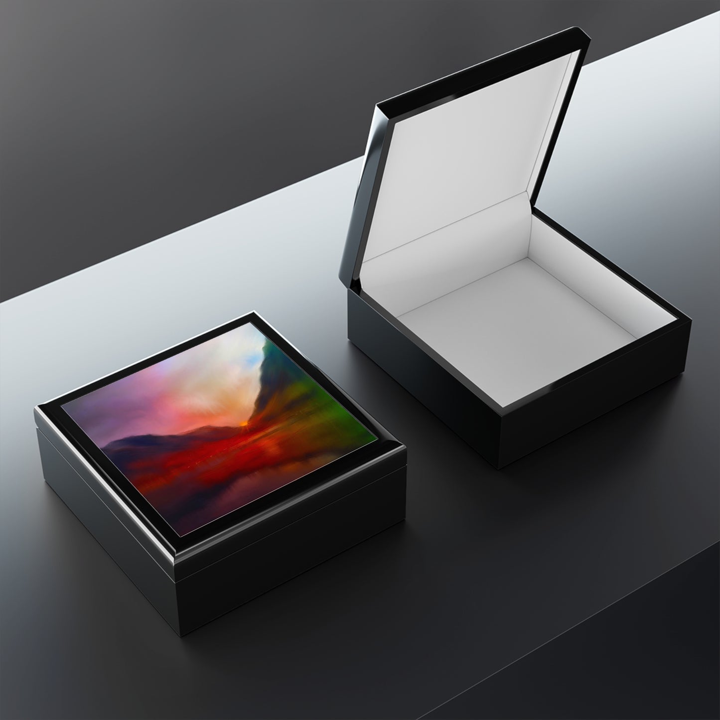 Glencoe Sunset | Jewellery Box | Scotland | Scottish Art Gifts