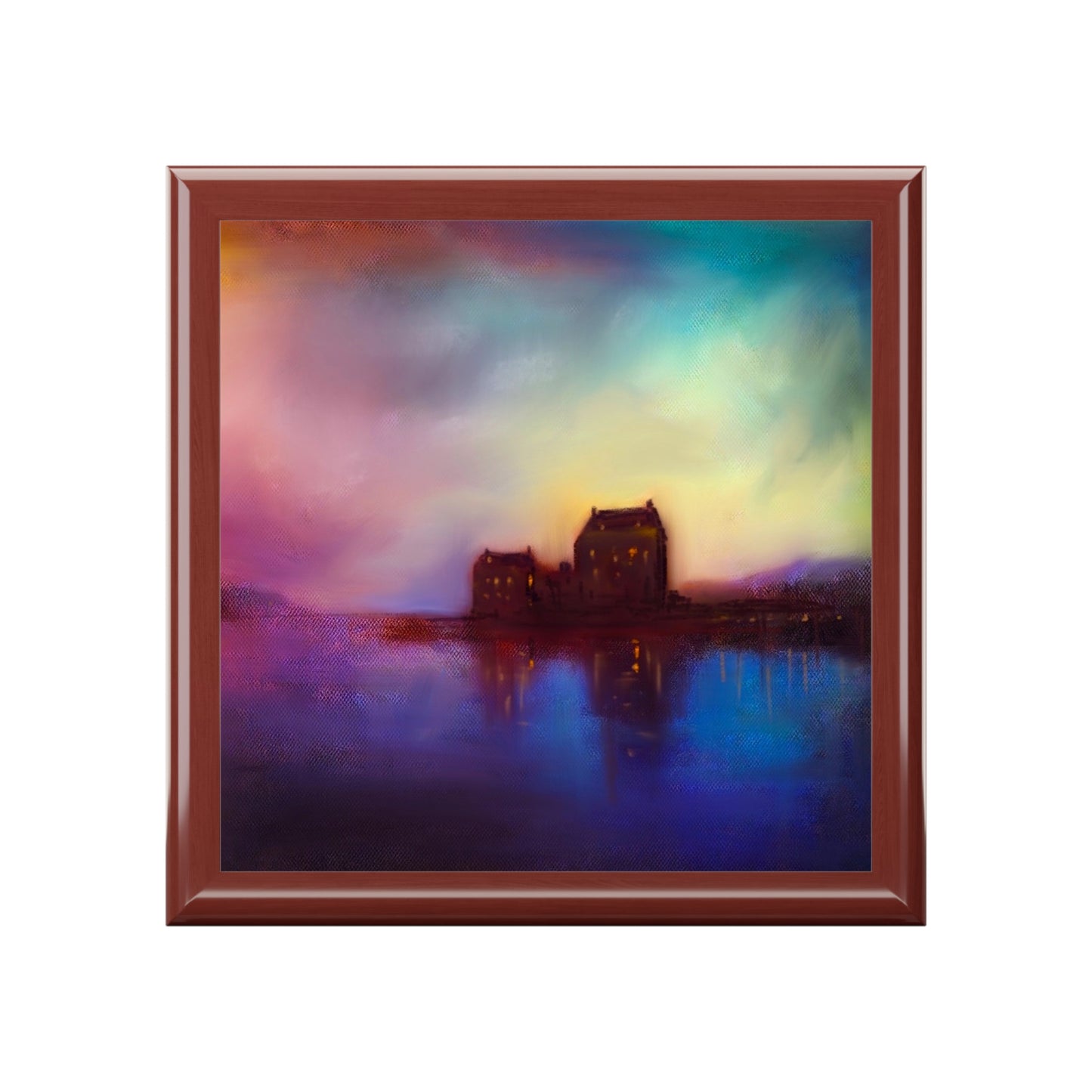 Eilean Donan Castle Sunset | Jewellery Box | Scotland | Scottish Art Gifts