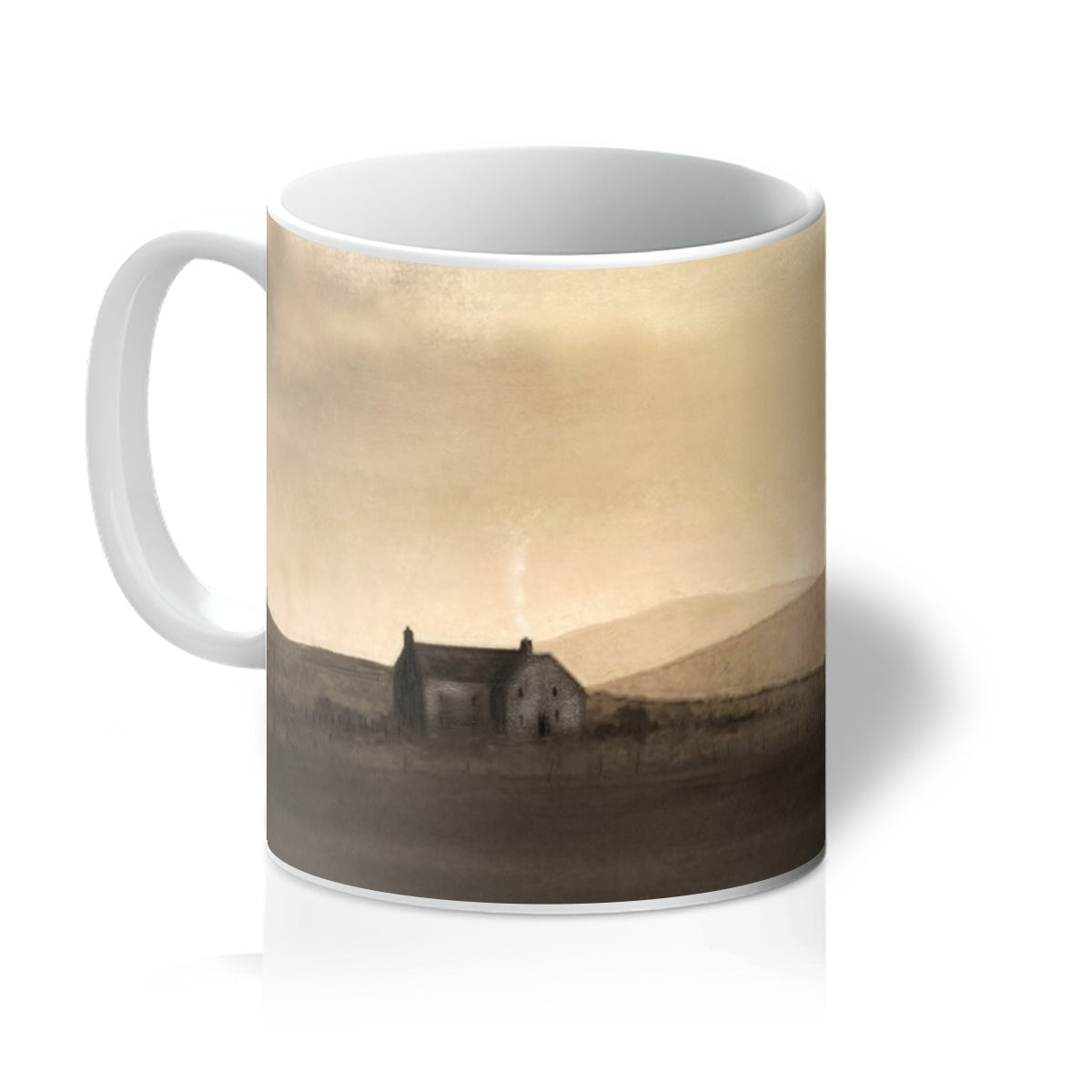 A Moonlit Croft Mug | Scottish Art Gifts