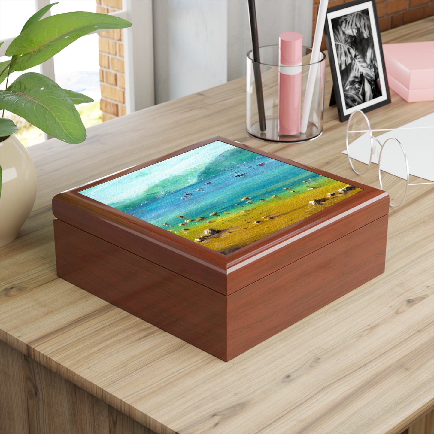 Clyde Summers Day Jewellery Box | Scottish Art Gifts