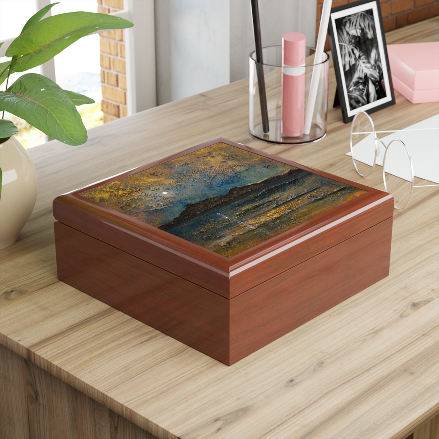 Arran Moonlight Jewellery Box | Scottish Art Gifts