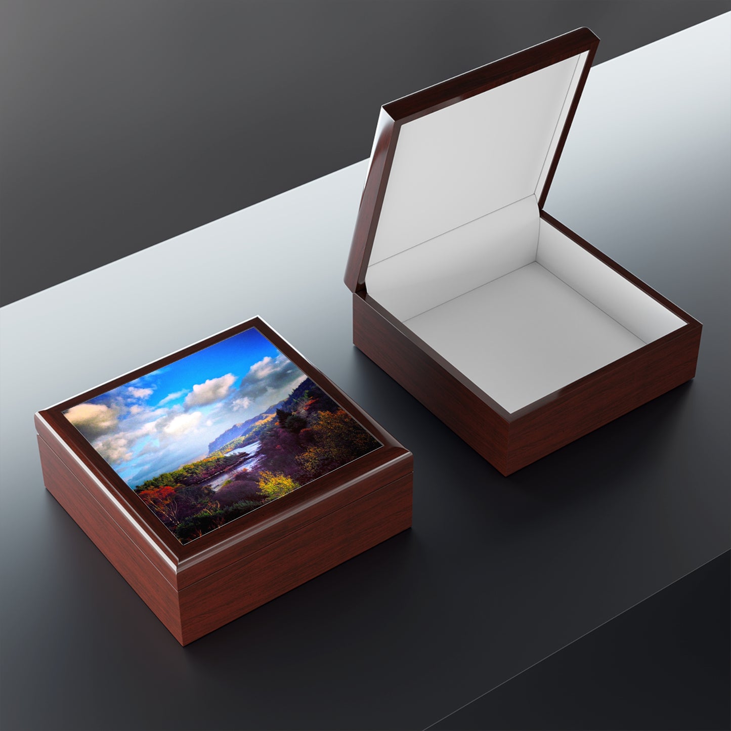 Plockton Jewellery Box | Scottish Art Gifts