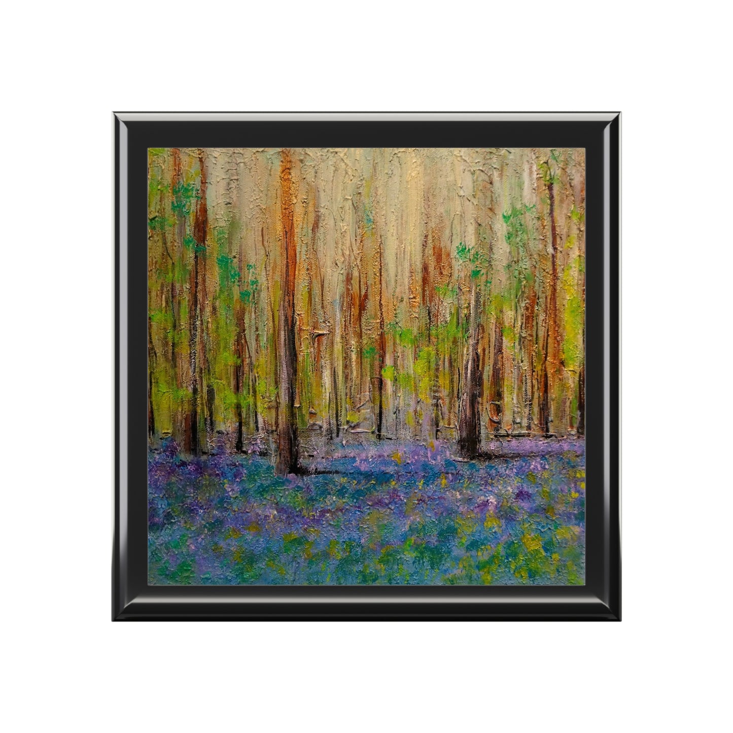 Highland Bluebells Jewellery Box | Scottish Art Gifts