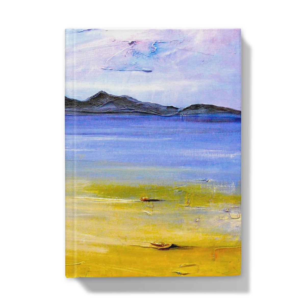 Camusdarach Beach Arisaig Hardback Journal | Scottish Art Gifts