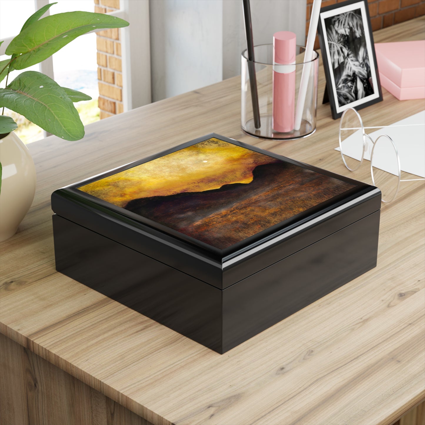 Glencoe Moonlight | Jewellery Box | Scotland | Scottish Art Gifts