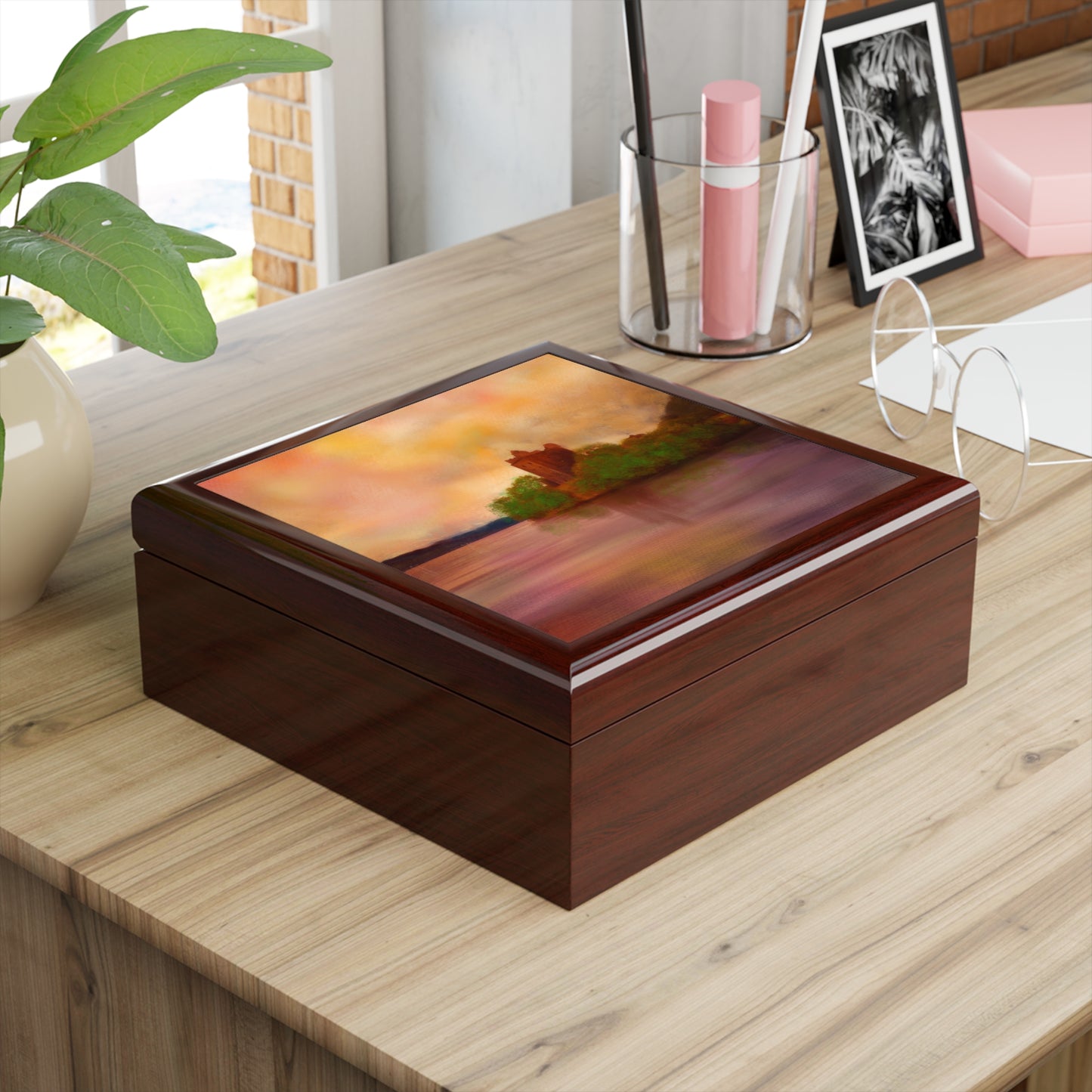 Urquhart Castle | Jewellery Box | Scotland | Scottish Art Gifts