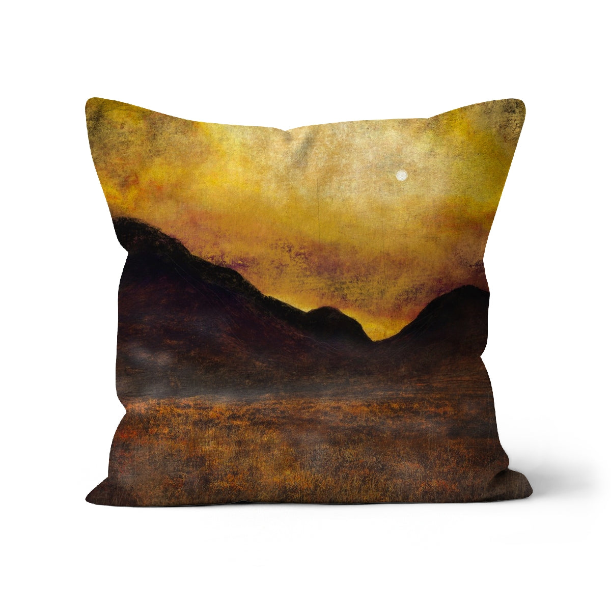 Glencoe Moonlight Cushion | Scottish Art Gifts