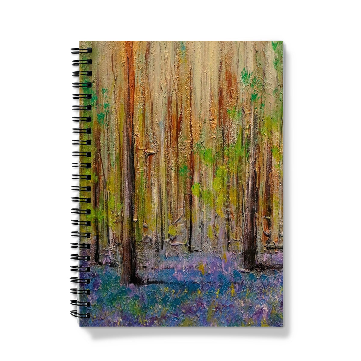 Highland Bluebells Notebook | Scottish Art Gifts