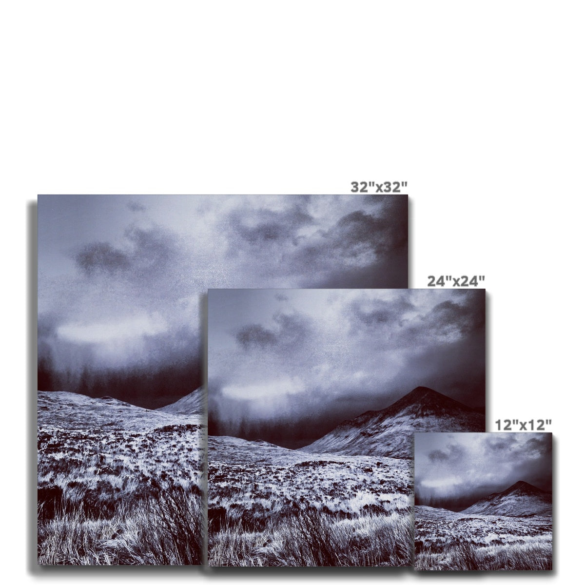 A Brooding Glen Varagil Canvas.