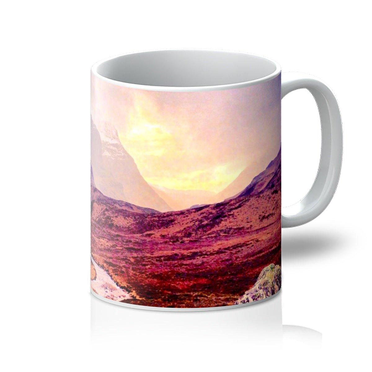 A Brooding Glencoe Art Gifts Ceramic Mug