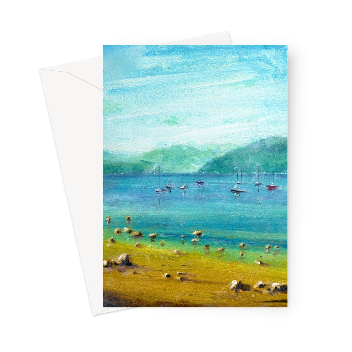 A Clyde Summer Day Greeting Card.
