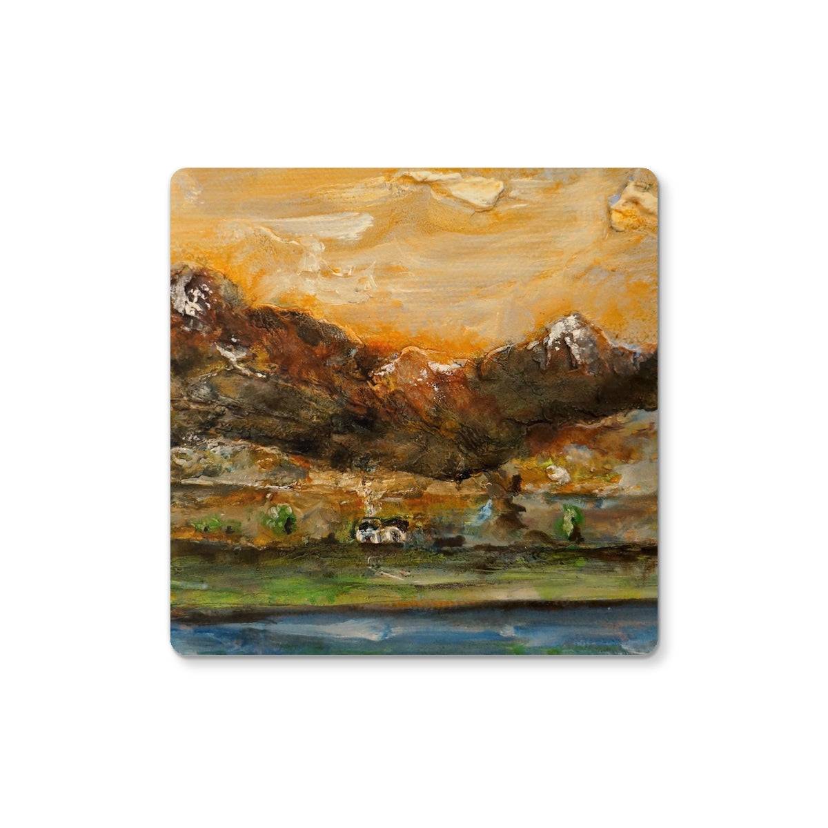 A Glencoe Cottage | Scottish Art Gifts | Coaster