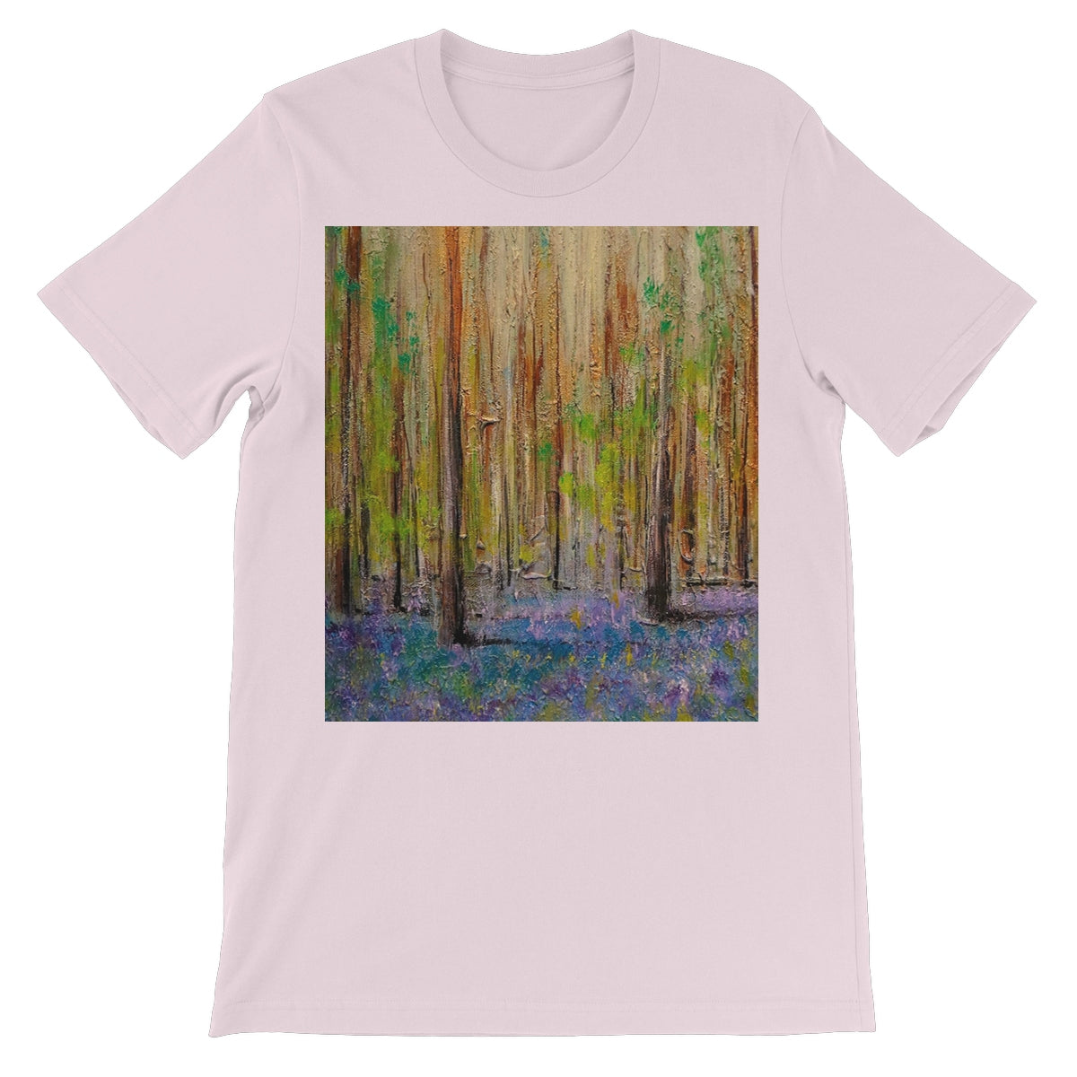 Highland Bluebells Unisex Short Sleeve T-Shirt | Scottish Art Gifts