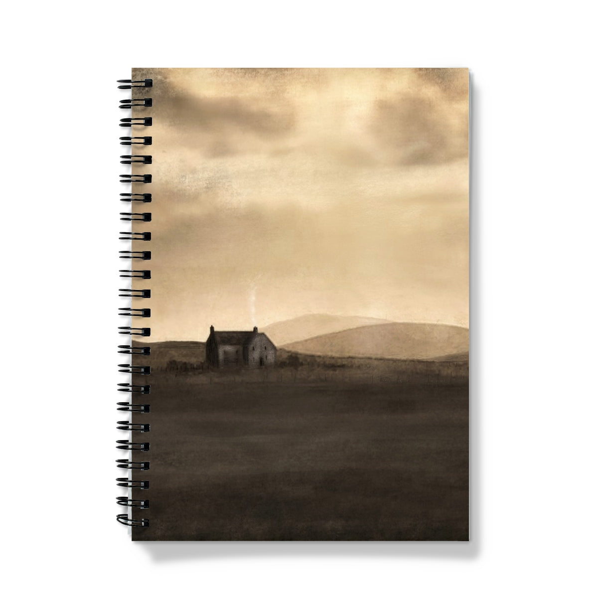 A Moonlit Croft Notebook | Scottish Art Gifts