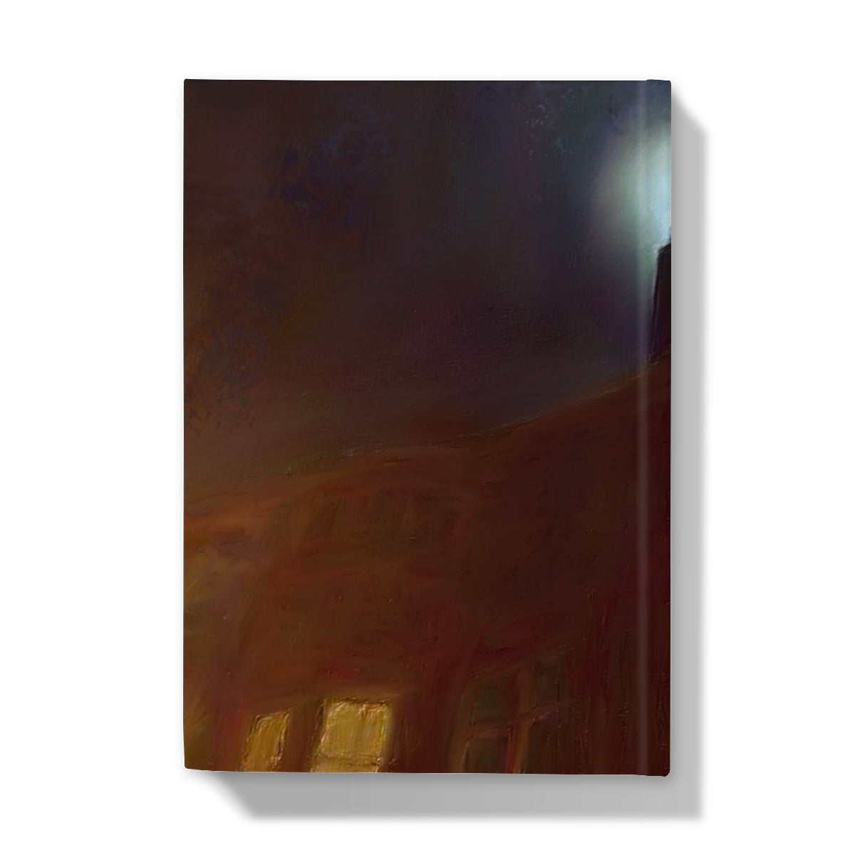 A Moonlit Tenement Hardback Journal | Scottish Art Gifts