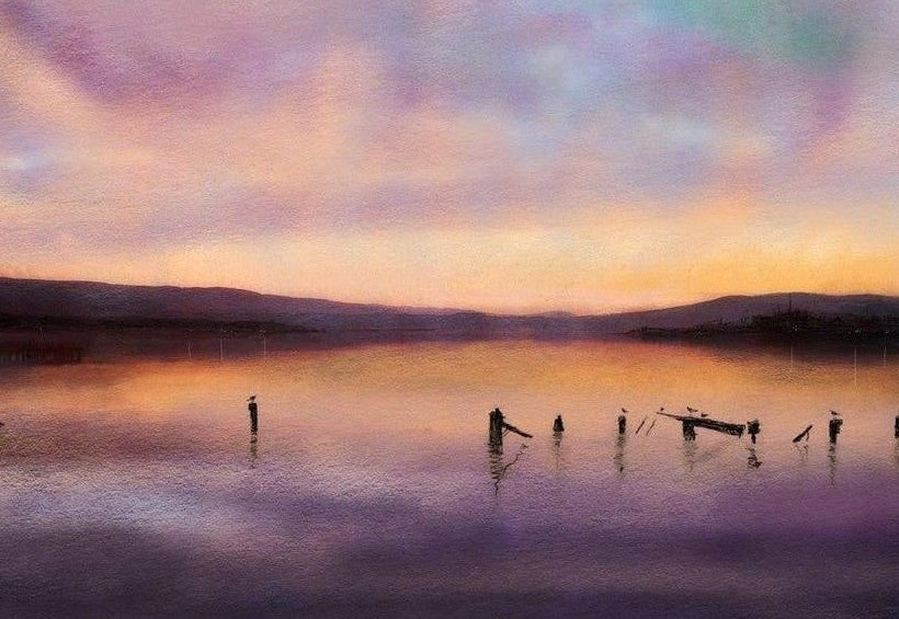Admiralty Jetty Dusk Art Prints.