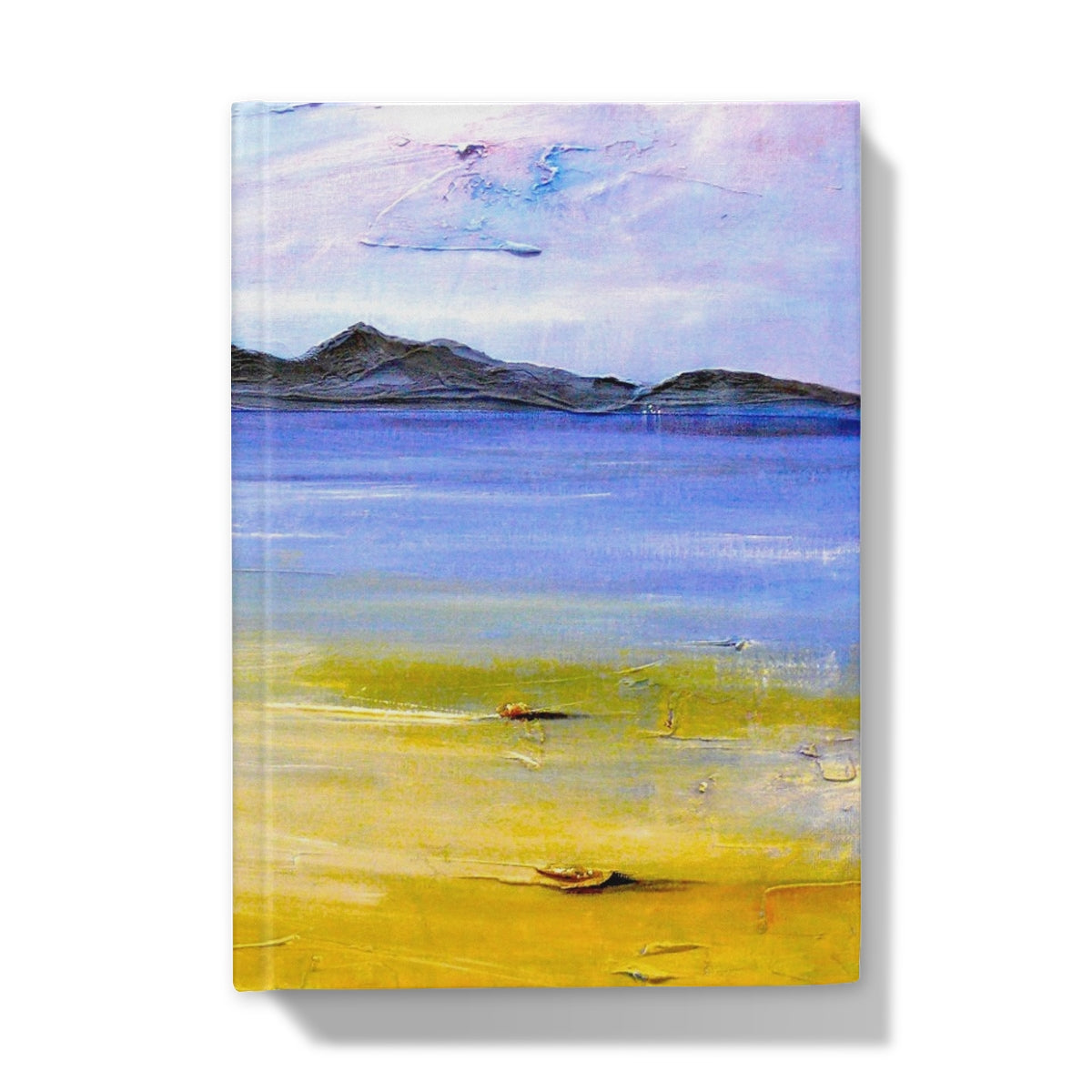 Camusdarach Beach Arisaig Hardback Journal | Scottish Art Gifts